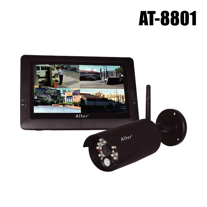 【AT-8801】キャロットシステムズ製 ハイビジョン無線カメラ＆モニターセット（代引不可・返品不可）