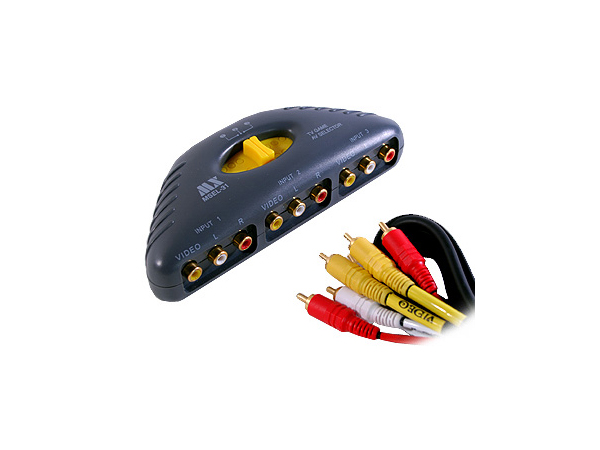 CT-A157】AVセレクター（MSEL-31） 防犯カメラダイレクト