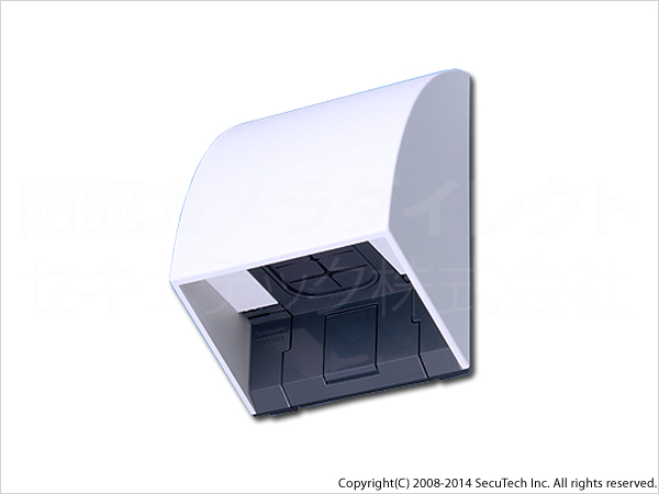 【CT-A250】スマート防雨入線カバー（ホワイト)