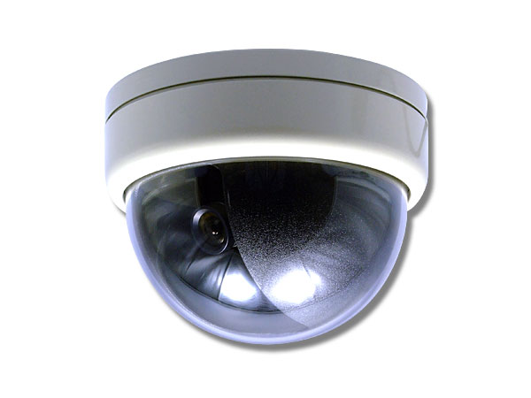 CT-C043】防破壊ドーム型27万画素防犯カメラ（f=4.3mm） 防犯カメラ