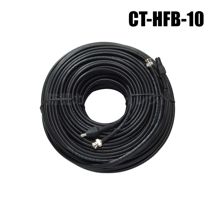 【CT-HFB-10】防犯カメラ・監視カメラ用　映像電源ケーブル（BNC 10～30m選択）（返品不可）