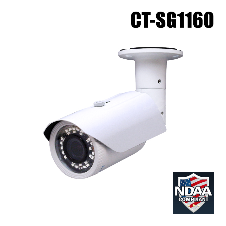 【CT-SG1160】220万画素 防雨 赤外線暗視VFカメラ（AHD/TVI/CVI/CVBS 選択可）