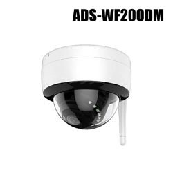 【ADS-WF200DM】ネットがなくてもOK Wi-Fiダイレクト対応 210万画素マイク内蔵SDカード録画Wi-Fiドームカメラ（返品不可・代引不可）