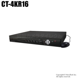 CT-4KR16】H.265 4K解像度対応 AHD/HD-TVI/CVBS 16chデジタル