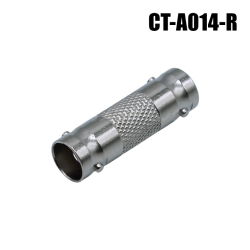 【メール便可】【CT-A014-R】防犯カメラケーブル　BNC端子用　中継コネクター（BNC-JJ　75オーム）