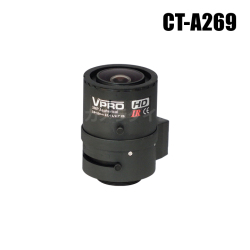 【CT-A269】3メガピクセル対応 バリフォーカルレンズ（f=2.8～12mm CS　DC） C-CS変換リング付