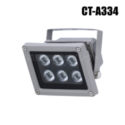 不可視型 940nm 赤外線ライト 赤外線投光器 照度センサー自動点灯【CT-A334】