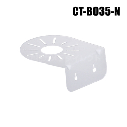 【CT-B035-N】防犯カメラ・監視カメラ ドームカメラ壁面取付金具（屋内用・万能穴タイプ）