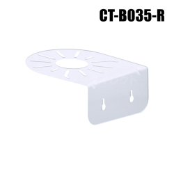 【CT-B035-R】防犯カメラ・監視カメラ ドームカメラ壁面取付金具（屋内用・万能穴タイプ）