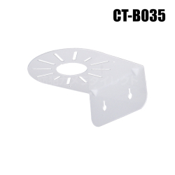 【CT-B035】防犯カメラ・監視カメラ ドームカメラ壁面取付金具（屋内用・万能穴タイプ）