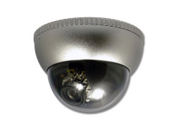 【CT-C046】屋外用防滴・防破壊ドーム型41万画素赤外線防犯カメラ（f=4.3mm）