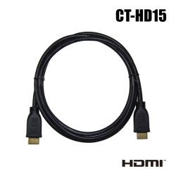 【CT-HD15】ハイスピードHDMIケーブル 金メッキ 3D映像対応　1.5m【メール便可】