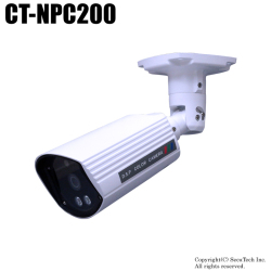 CT-NPC200】207万画素 Poe対応 防雨 赤外線暗視 IPバレットカメラ （f=