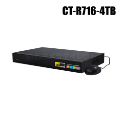 【CT-R716-4TB】フルHD対応 AHD/CVBS 16chデジタルレコーダー（HDD4TB内蔵）
