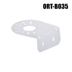 【ORT-B035】防犯カメラ・監視カメラ ドームカメラ壁面取付金具（屋内用・万能穴タイプ）