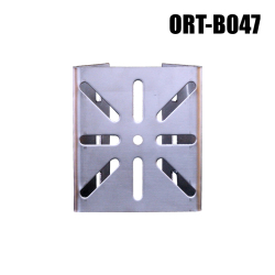 ポール取付金具 単管パイプ取付金具 (SUS304 ステンレス製 ステンバンド別売）【ORT-B047】【レターパックプラス可】