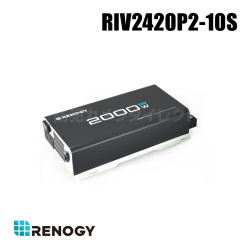 【RIV2420P2-10S】レノジー RENOGY 2000W 24V 純正弦波インバーター50/60HZ切替可能 （返品不可・代引不可）