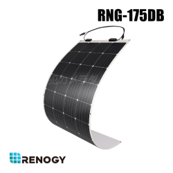 【RNG-175DB】レノジー RENOGY フレキシブル ソーラーパネル 175W 単結晶 12V MC4コネクタータイプ 太陽光パネル （返品不可・代引不可）