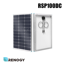 【RSP100DC】レノジー RENOGY 100W 12V N型高効率 ソーラーパネル（返品不可・代引不可）