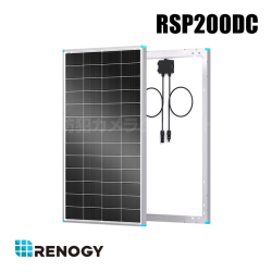 【RSP200DC】レノジー RENOGY 200W 24V N型高効率 ソーラーパネル （返品不可・代引不可）