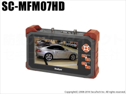 SC-MFM07HD】AHD/HD-SDI/アナログ対応 調整用ポータブルモニター 防犯
