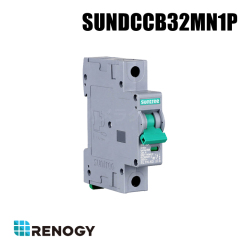 【SUNDCCB32MN1P】レノジー RENOGY DCミニチュアサーキットブレーカー32A 1P（返品不可・代引不可）