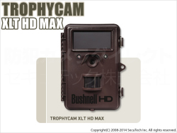 【トロフィーカムXLT HD MAX】　乾電池対応　屋外センサー暗視カメラ SDカード自動録画