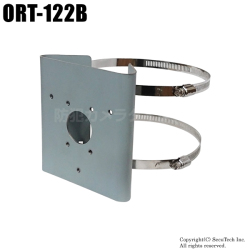 【ORT-122B】防犯カメラ・監視カメラ屋外ポール取付用金具（ステンバンドセット）