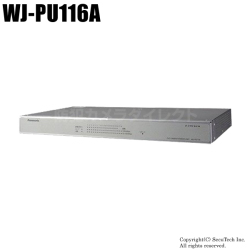 【WJ-PU116A】Panasonic i-pro SmartHD PoEカメラ電源ユニット（16台給電） （代引不可・返品不可）