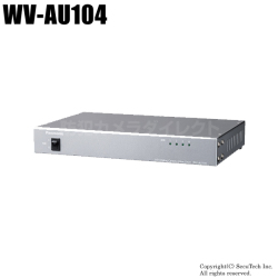【WV-AU104】Panasonic HDアナログカメラ駆動ユニット 4ch対応 （代引不可・返品不可）