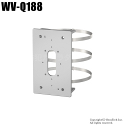 【WV-Q188】Panasonic ポール取付金具（代引不可・返品不可）