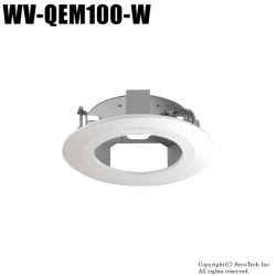 【WV-QEM100-W】Panasonic カメラ天井埋込金具 （代引不可・返品不可）