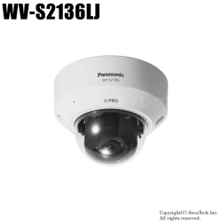 【WV-S2136LJ】Panasonic 屋内用 フルHDドームネットワークカメラ （代引不可・返品不可）