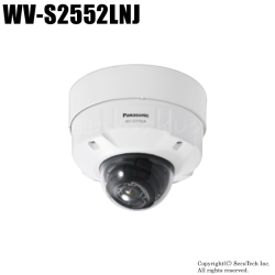 【WV-S2552LNJ】Panasonic 屋外対応 5M ドームネットワークカメラ （代引不可・返品不可）