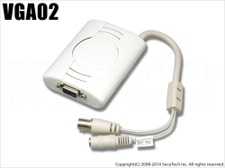 【VGA02】ビデオ端子をVGAに変換　アップスキャンコンバーター