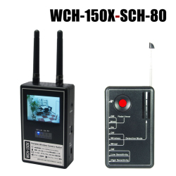 【WCH-150X-SCH-80】WCH-150X と SCH-80 盗撮カメラ発見器 強力タッグセット  サンメカトロニクス（代引不可・返品不可）