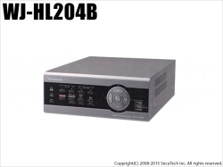 Panasonic デジタルディスクレコーダー　WJ-HL204B WJ-HL204B】Panasonic デジタルディスクレコーダー 4入力 500GB （代引