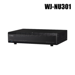 【WJ-NU301/8】Panasonic アイプロ i-PRO ネットワークディスクレコーダー PoE 16ch 8TB （代引不可・返品不可）（3年保証）（受注生産）