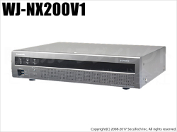 【WJ-NX200V1】Panasonic i-proエクストリーム NWディスクレコーダー（1TB/DVD) （代引不可・返品不可）