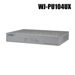 【WJ-PU104UX】 Panasonic アイプロ i-PRO PoEカメラ電源ユニット 4ポート （代引不可・返品不可）（3年保証）