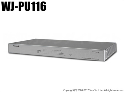 WJ-PU108　PoEカメラ電源ユニット PoEカメラ電源ユニット WJ-PU104 / WJ-PU108 / WJ-PU116A [生産