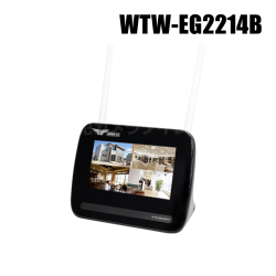 【WTW-EG2214B】 7インチタッチモニター 4ch イーグルminiスタンド 録画機（HDD選択）（代引不可・返品不可）