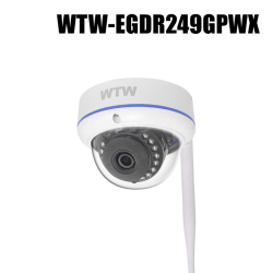 【WTW-EGDR249GPWX】 500万画素 EAGLEシリーズ 機器間Wi-Fi対応 屋外軒下仕様 赤外線ドームカメラ（代引不可・返品不可）