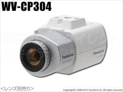 【WV-CP304】Panasonic CCTVシリーズ SRプロセッサ搭載 コンパクト監視カメラ <レンズ・取付金具別売>（代引不可・返品不可）