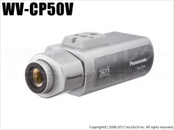 【WV-CP50V】Panasonic CCTVシリーズ SD5方式カラーテルックカメラ 〈レンズ付・取付金具付〉（代引不可・返品不可）