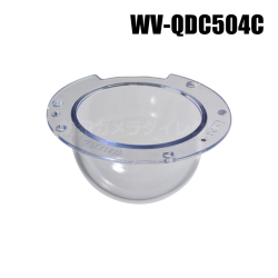 【WV-QDC504C】 Panasonic アイプロ i-PRO 監視カメラ用 クリアドームカバー （代引不可・返品不可）（3年保証）（受注生産）