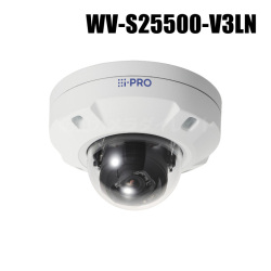 【WV-S25500-V3LN】 Panasonic アイプロ i-PRO 5MP 屋外 AI ドームカメラ （代引不可・返品不可）（3年保証）（受注生産）