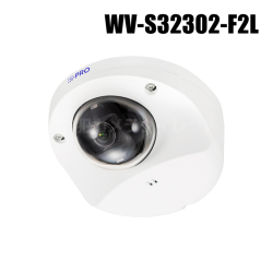 【現行品】i-PRO WV-U35301-F2L 屋外コンパクトドームカメラ WV-S32302-F2L】 Panasonic アイプロ i-PRO 屋内バンダル コンパクト