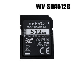 【WV-SDA512G】 Panasonic アイプロ i-PRO機器専用 SDメモリーカード （代引不可・返品不可）（3年保証）