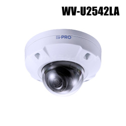 【WV-U2542LA】 Panasonic アイプロ i-PRO 4MP 屋外 ドームカメラ （代引不可・返品不可）（3年保証）（受注生産）